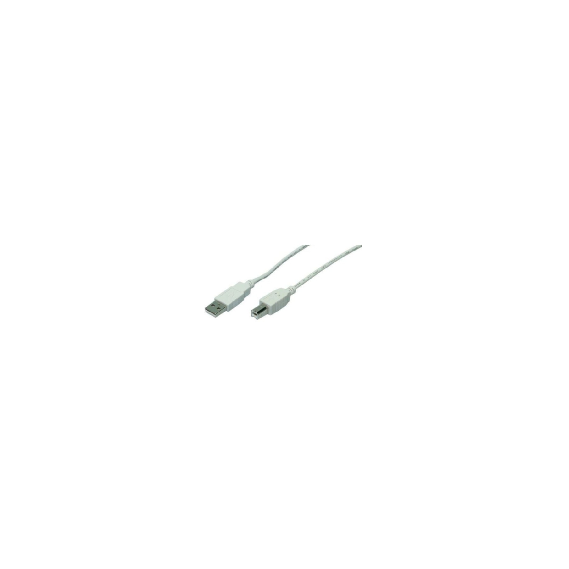 Kabel LogiLink USB 2.0 Kabel A-Stecker-B-Stecker grau 5m