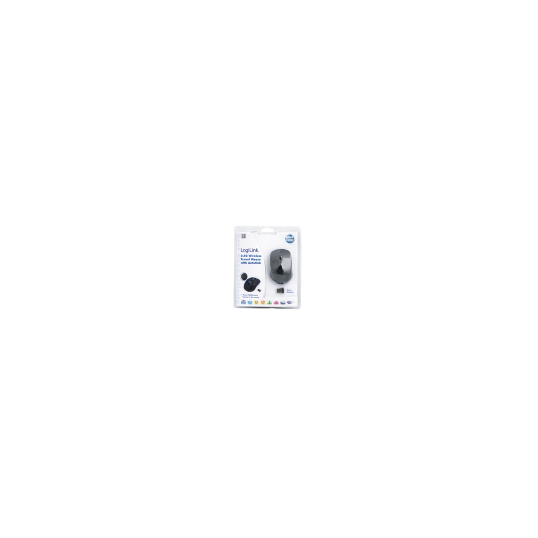 Mouse LogiLink Wireless Optical Mini Mouse, 2,4GHz, black (ID0031) Mouse LogiLink Wireless Optical Mini Mouse, 2,4GHz, black (ID0031)