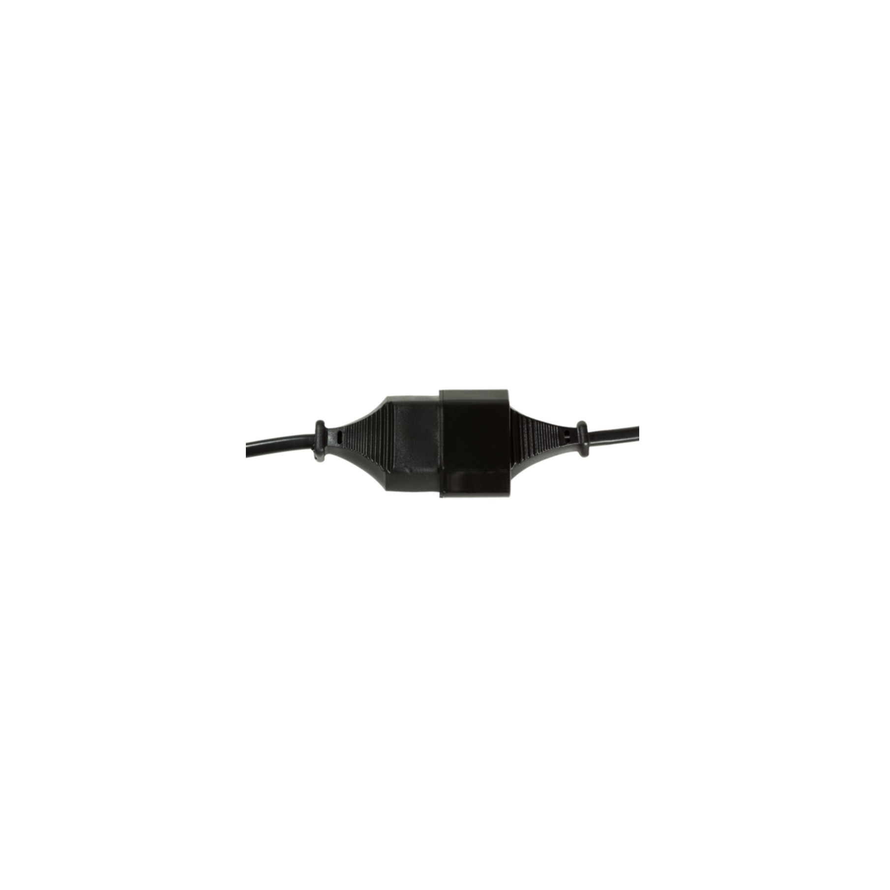 Kabel LogiLink Netzkabelverlängerung CEE7/16 schwarz 2m CP123
