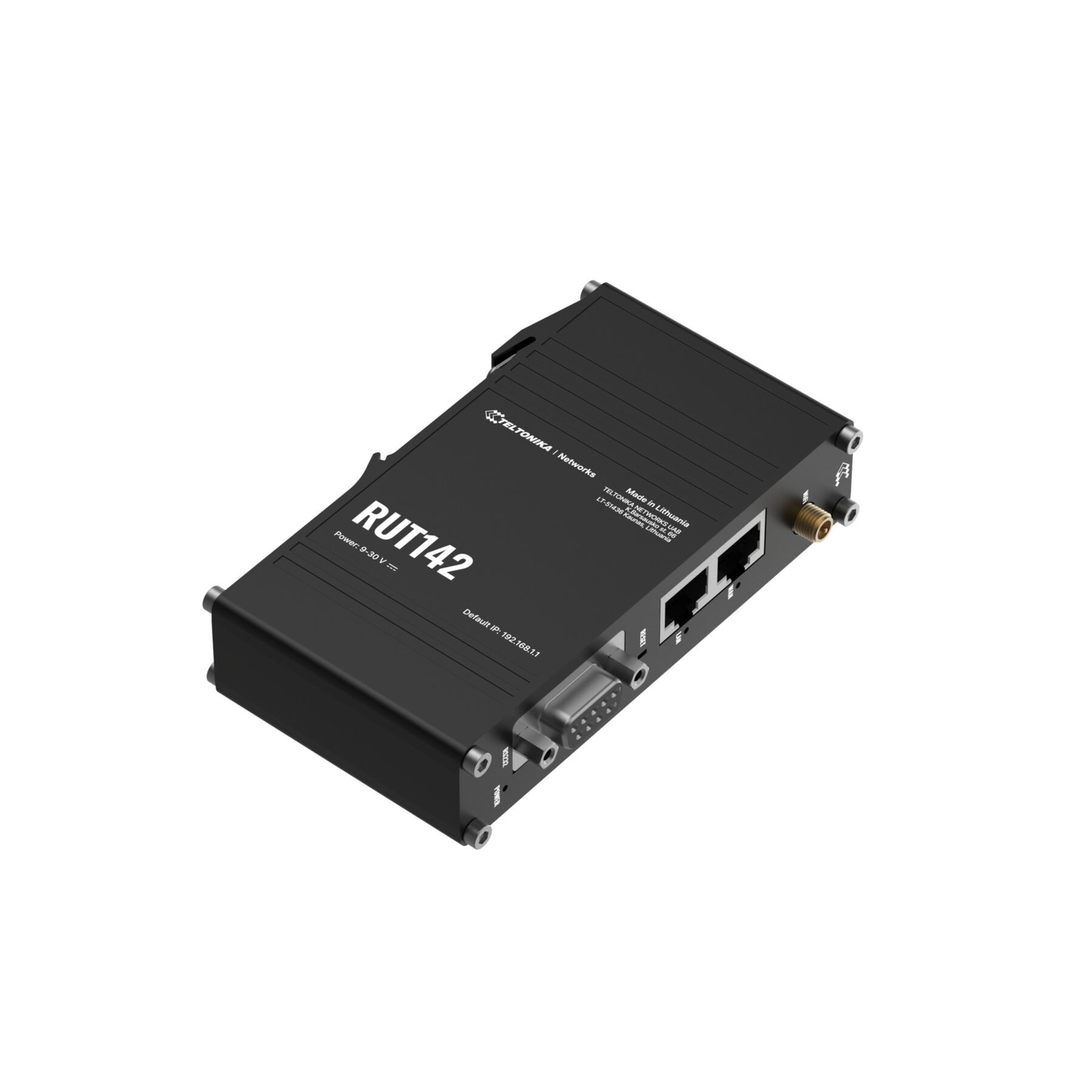 Teltonika RUT142 RS232 Industrial Router ETH+WiFi+RS232 Teltonika RUT142 RS232 Industrial Router ETH+WiFi+RS232