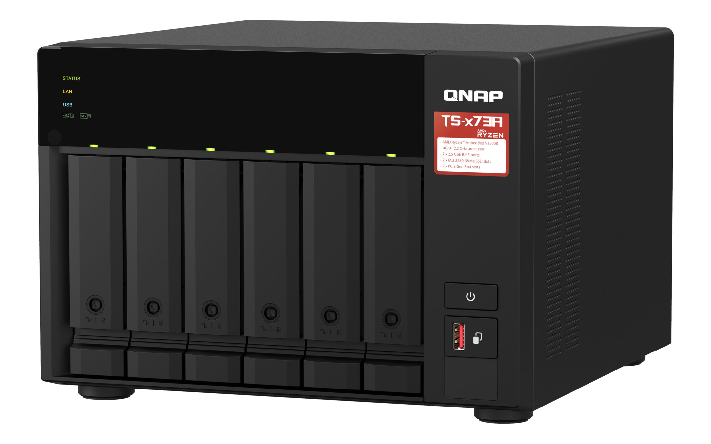 NAS Server QNAP TS-673A-SW5T