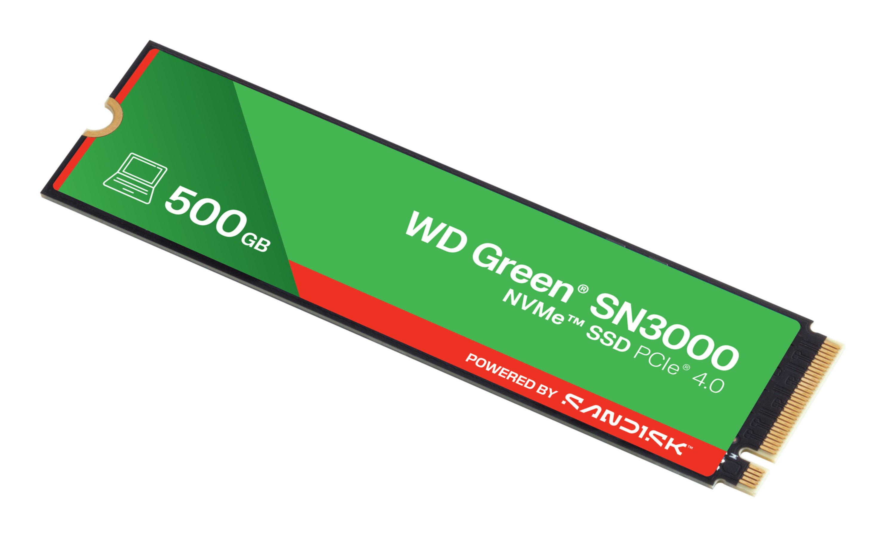 SSD WD Green 500GB SN3000 NVME M.2 PCIe 4.0 x4 WDS500G4G0E-00CPS0 SSD WD Green 500GB SN3000 NVME M.2 PCIe 4.0 x4 WDS500G4G0E-00CPS0