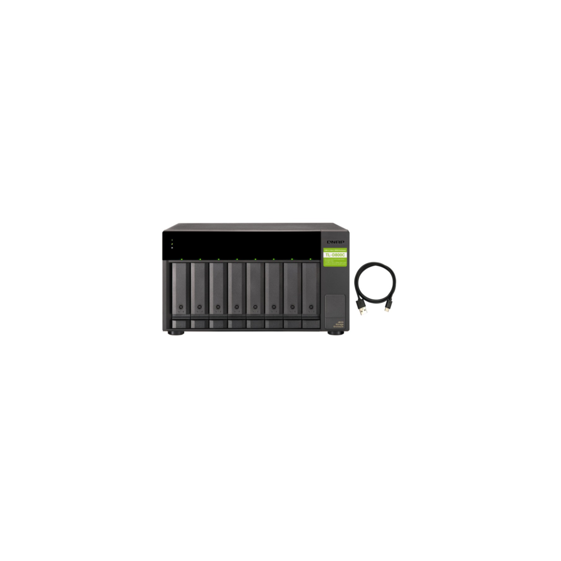 NAS Server QNAP TL-D800C 8-Bay ExpansionUnit NAS Server QNAP TL-D800C 8-Bay ExpansionUnit