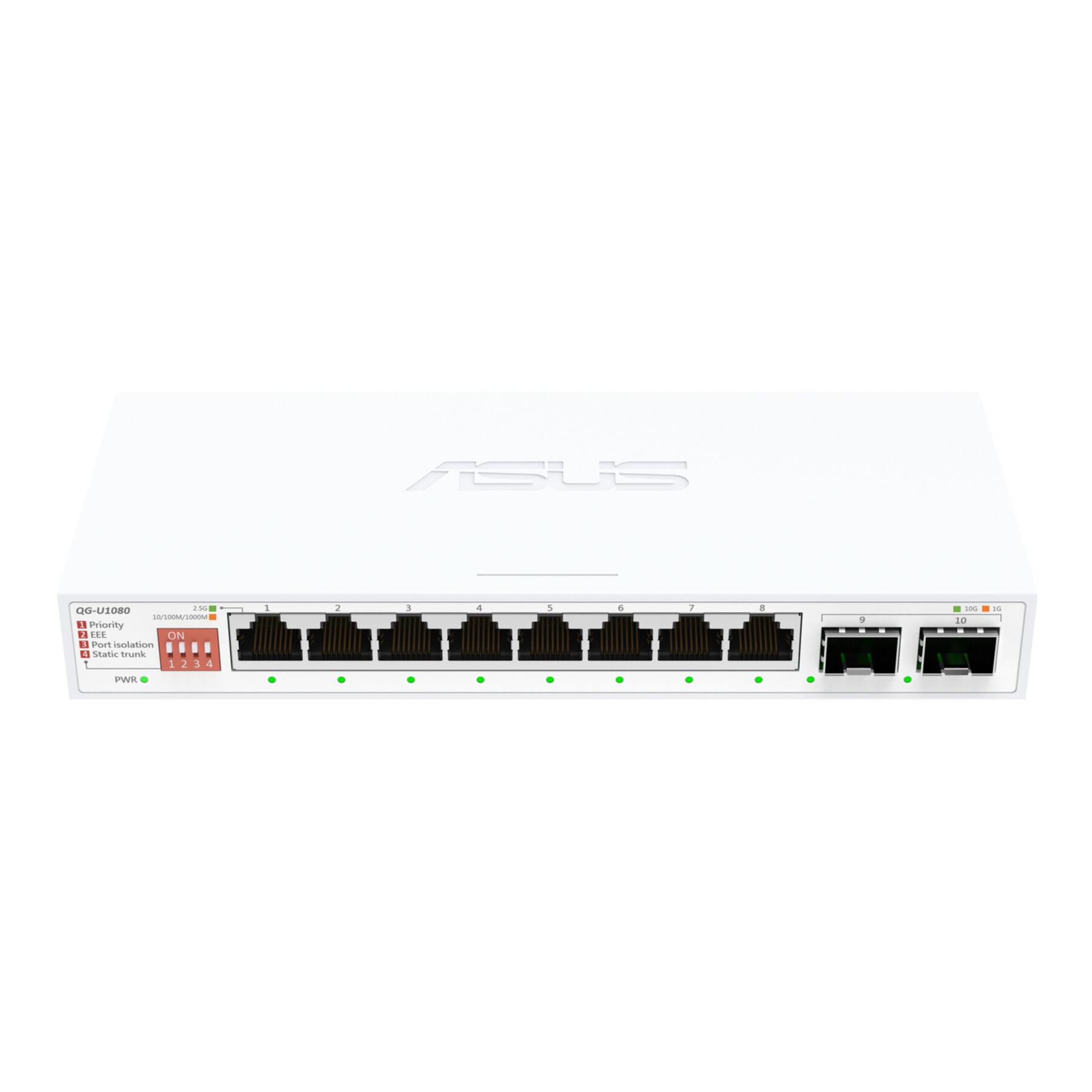 Asus QG-U1080 8-port Switch (90IG0A00-MO3B00) Asus QG-U1080 8-port Switch (90IG0A00-MO3B00)