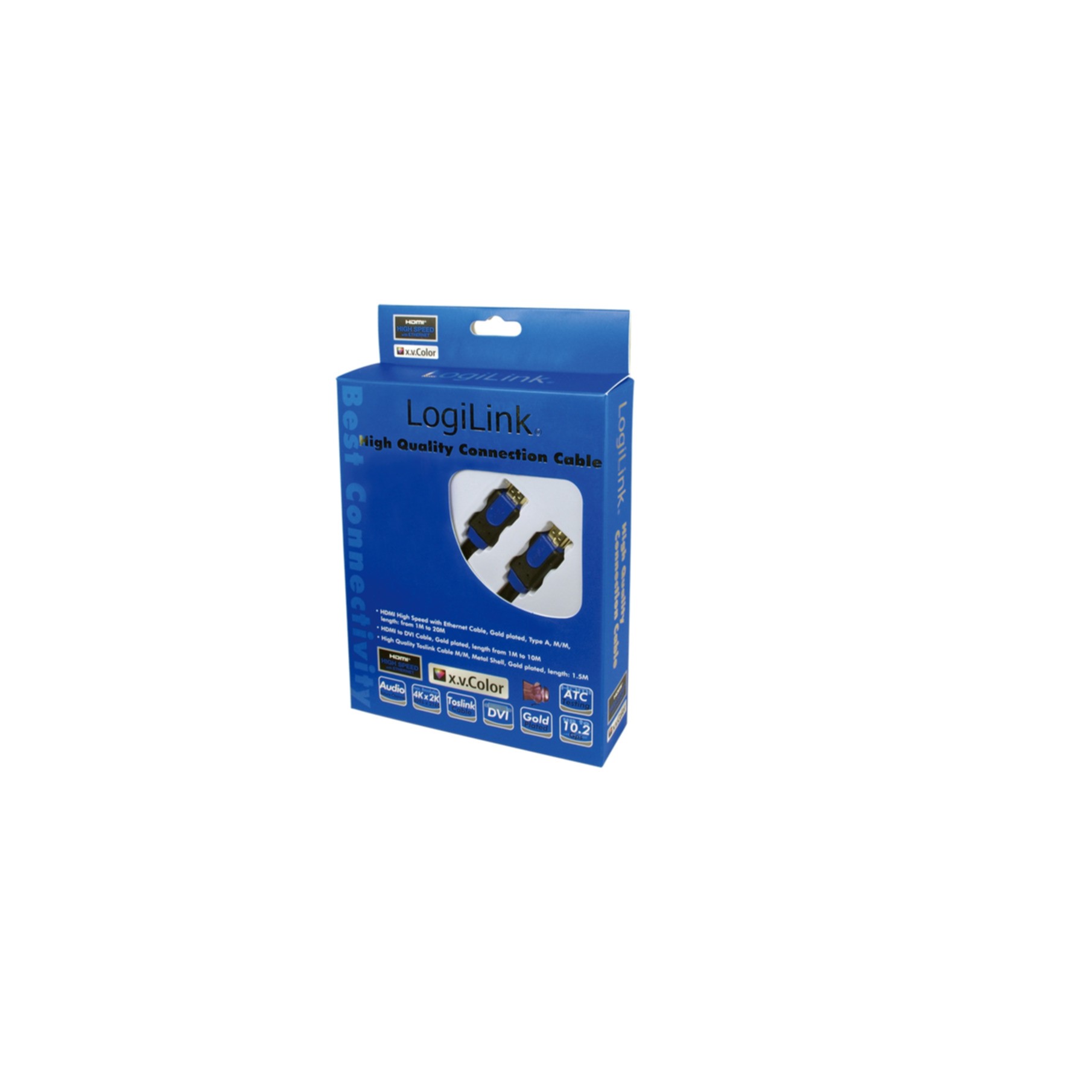 Kabel Logilink HDMI mit Ethernet - 1m Kabel Logilink HDMI mit Ethernet - 1m
