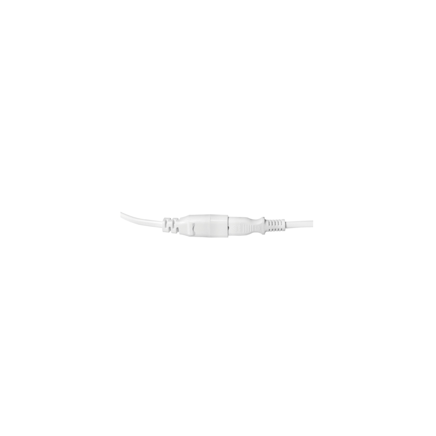 Kabel LogiLink Netzkabelverlängerung IEC C8 zu IEC C7 weiß 2 m CP132