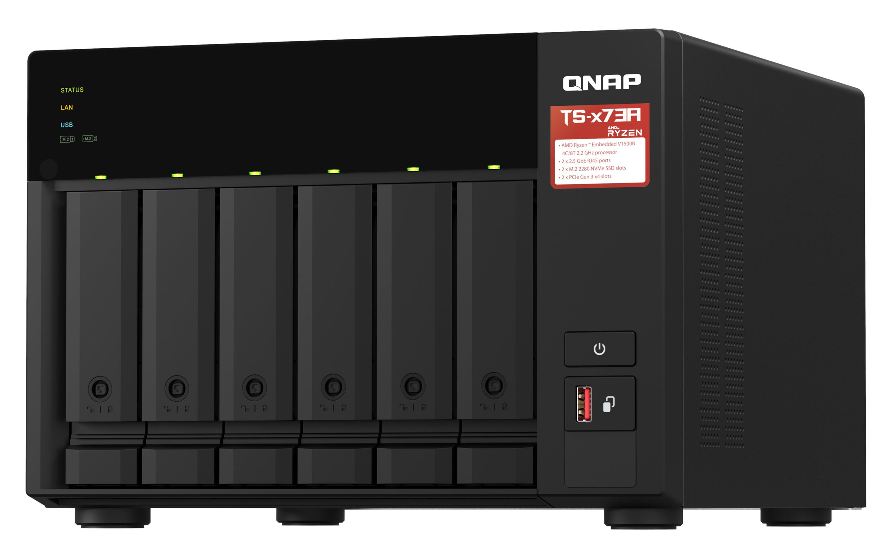 NAS Server QNAP TS-673A-SW5T