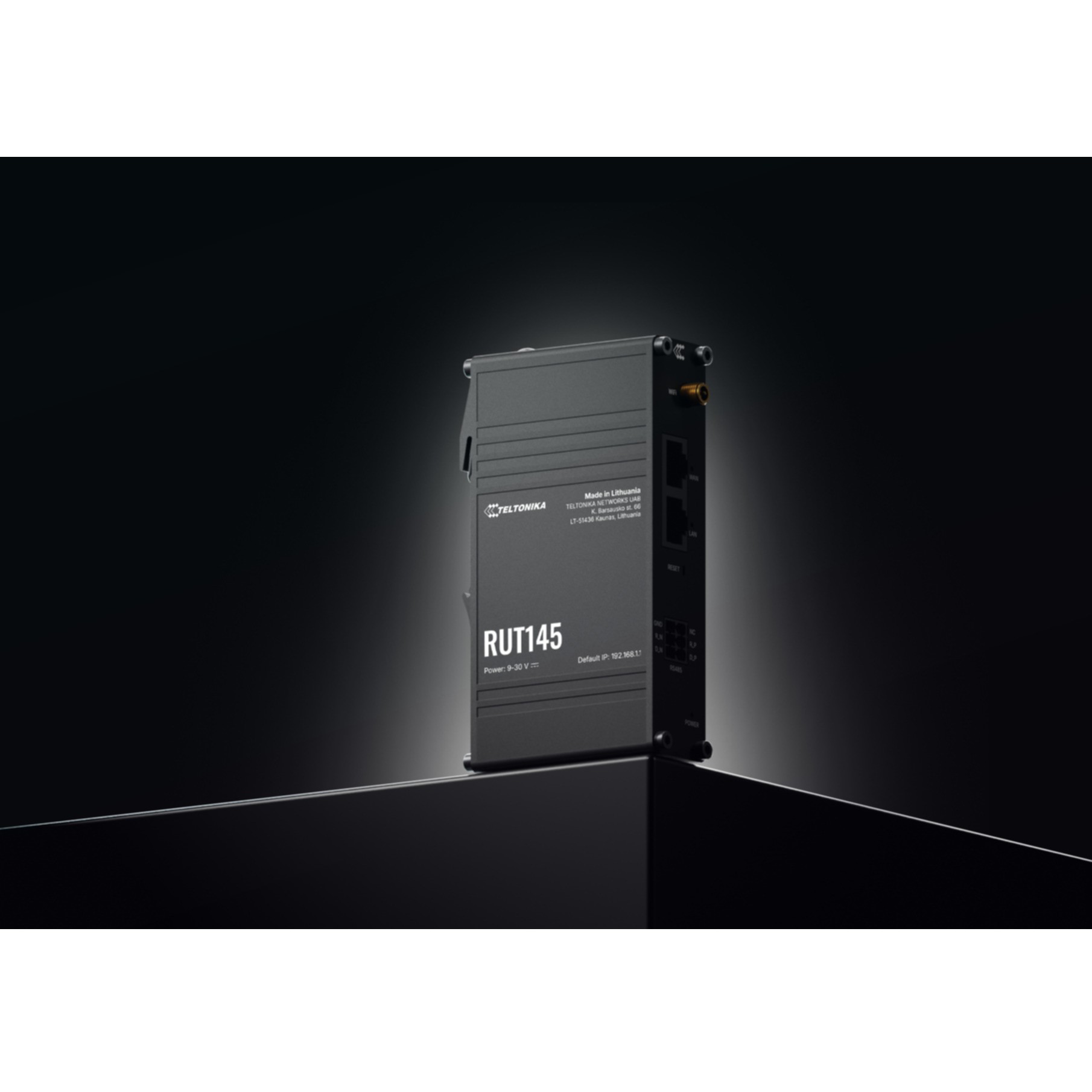 Teltonika RUT145 Wireless Router - an DIN-Schiene