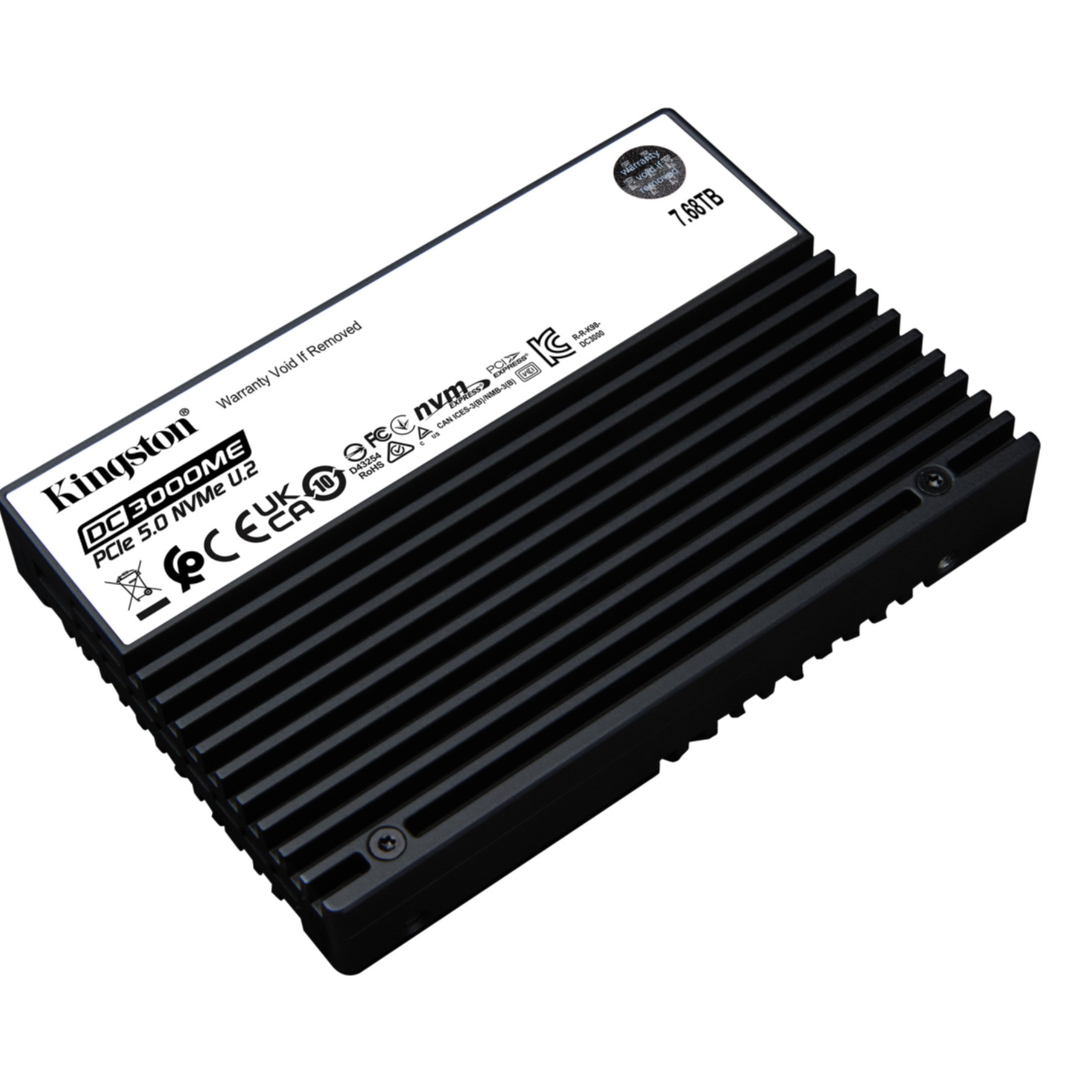 SSD Kingston DC3000ME 7,68 TB 2,5" Enterprise SEDC3000ME/7T6 U.2 PCIe 5.0 x4 (NVMe) SSD Kingston DC3000ME 7,68 TB 2,5" Enterprise SEDC3000ME/7T6 U.2 PCIe 5.0 x4 (NVMe)