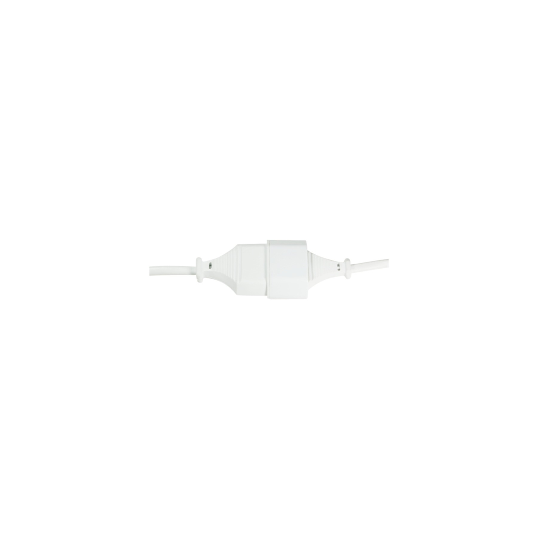 Kabel LogiLink Netzkabelverlängerung CEE7/16 weiß 2m CP126