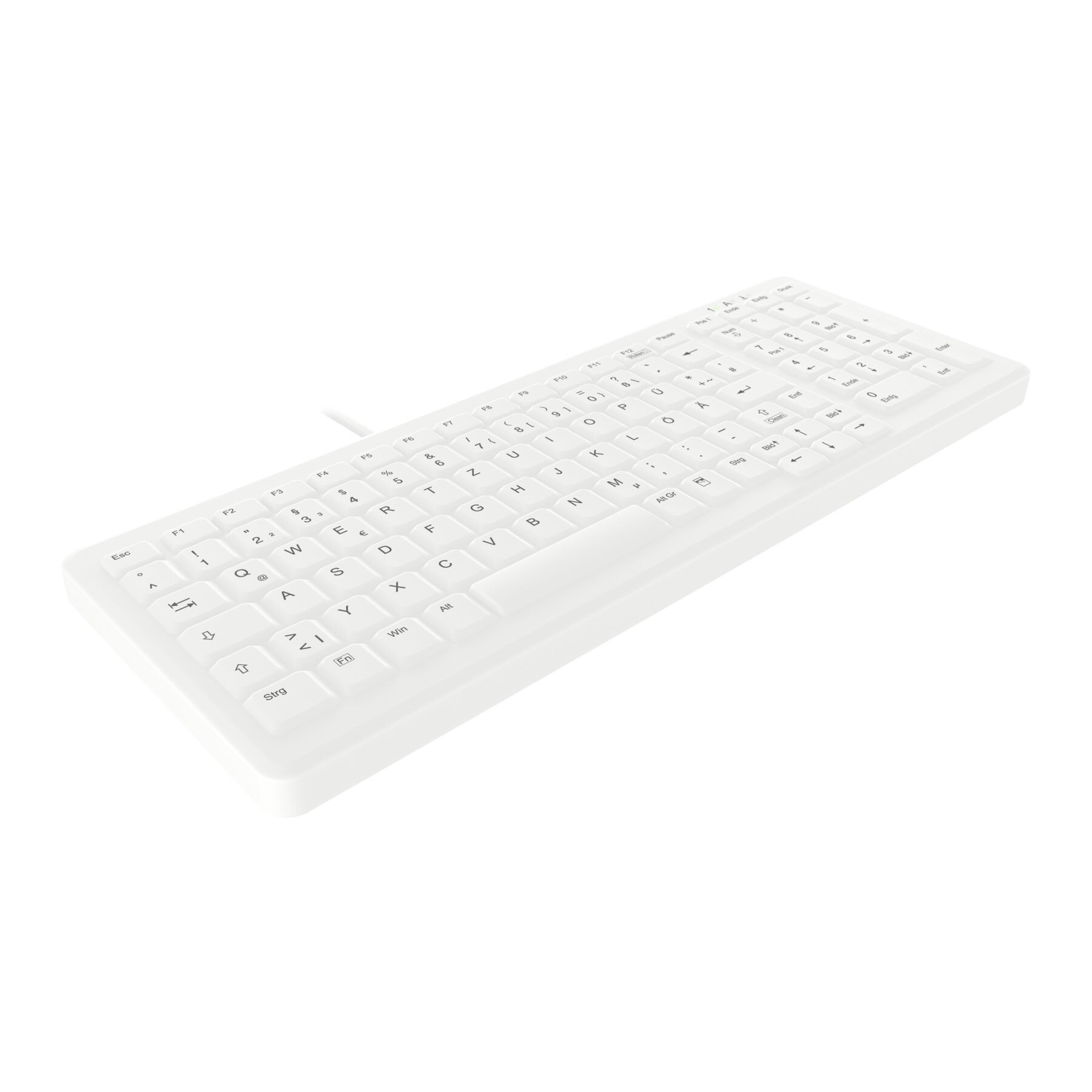 Keyboard Contour Medical ACTIVE KEY AK-C7000 wireless white (DE) (AK-C7000F-UVS-W/GE) Keyboard Contour Medical ACTIVE KEY AK-C7000 wireless white (DE) (AK-C7000F-UVS-W/GE)