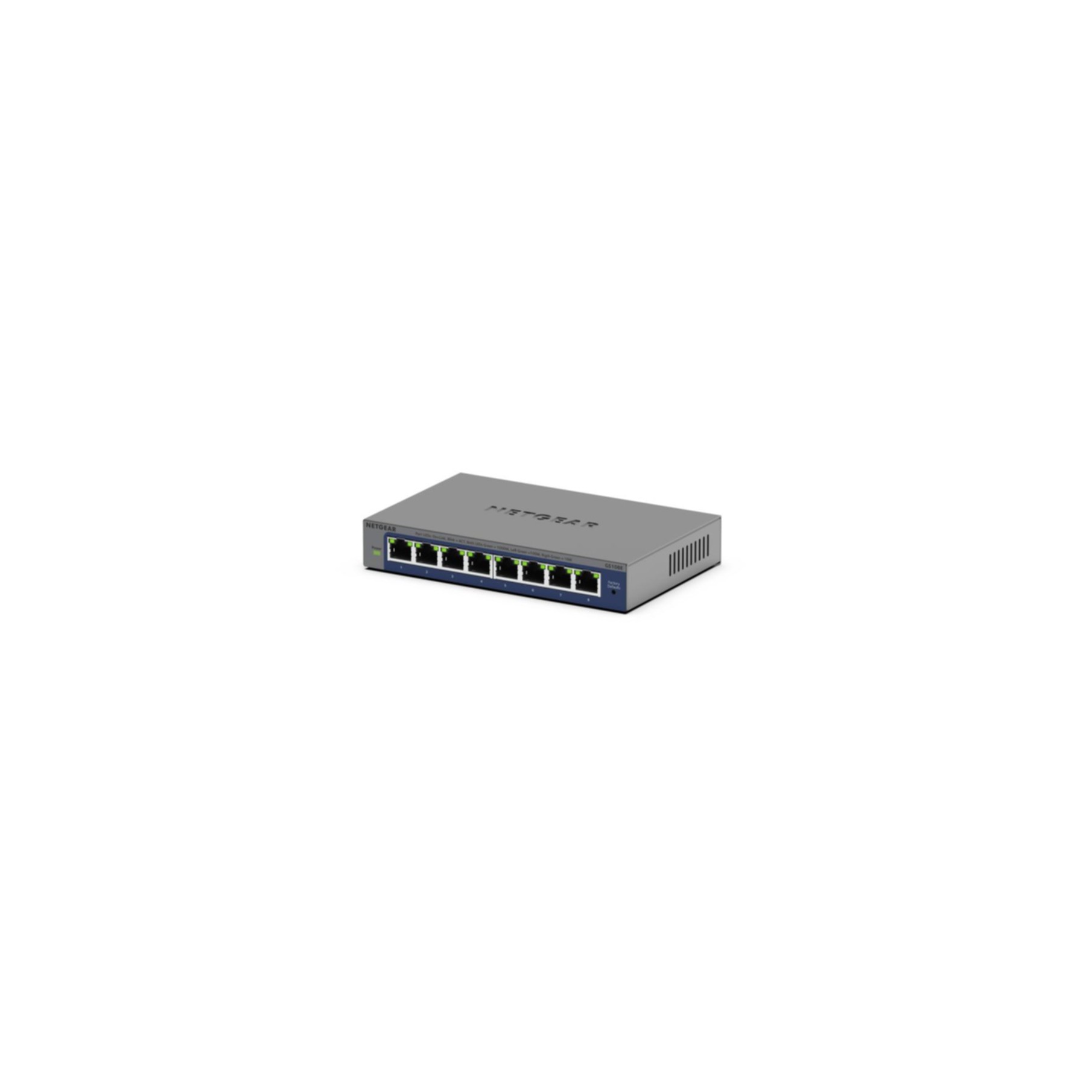 NETGEAR Switch PLUS 8-port 10/100/1000 GS108E-400EUS NETGEAR Switch PLUS 8-port 10/100/1000 GS108E-400EUS