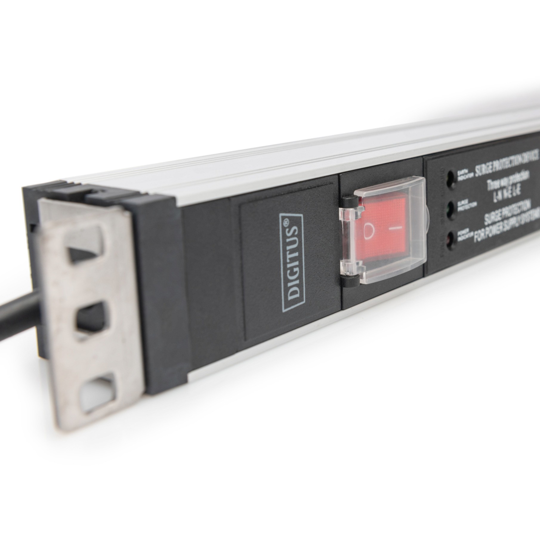Digitus Steckdosenleiste 5-fach ALuminiumprofil und Schalter DN-95433 Digitus Steckdosenleiste 5-fach ALuminiumprofil und Schalter DN-95433