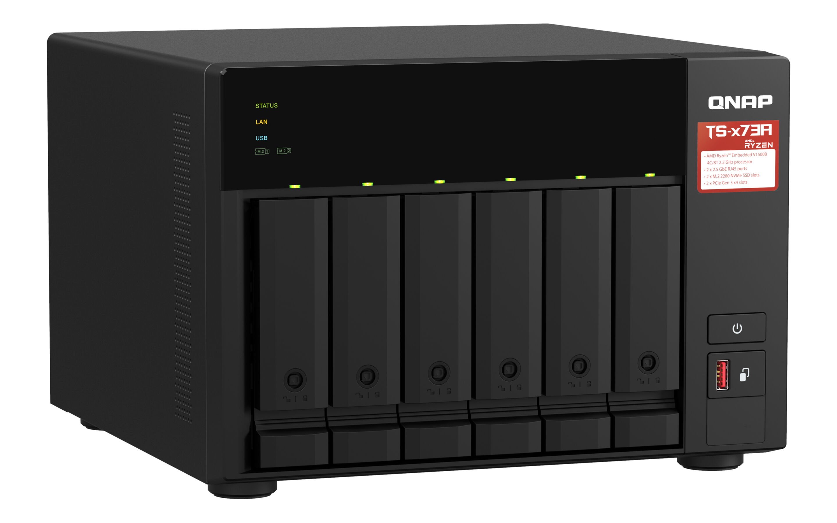 NAS Server QNAP TS-673A-SW5T NAS Server QNAP TS-673A-SW5T