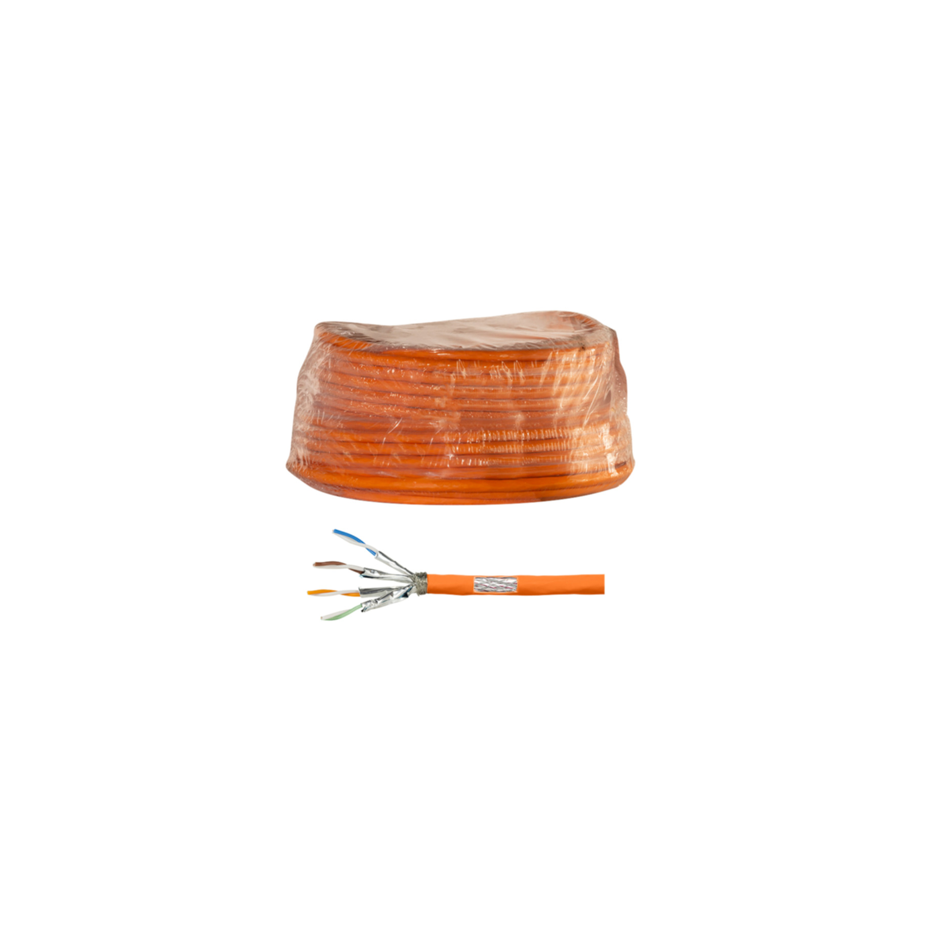 Kabel LogiLink Verlegekabel PrimeLine Cat.7 Orange 25m CPV0058 Kabel LogiLink Verlegekabel PrimeLine Cat.7 Orange 25m CPV0058