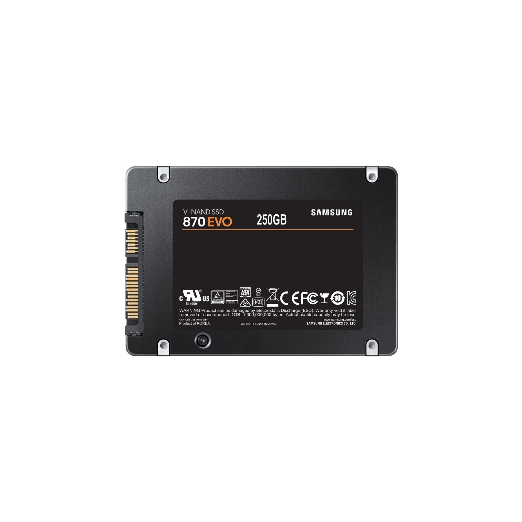 SSD Samsung 870 EVO 250GB Sata3 MZ-77E250B/EU SSD Samsung 870 EVO 250GB Sata3 MZ-77E250B/EU