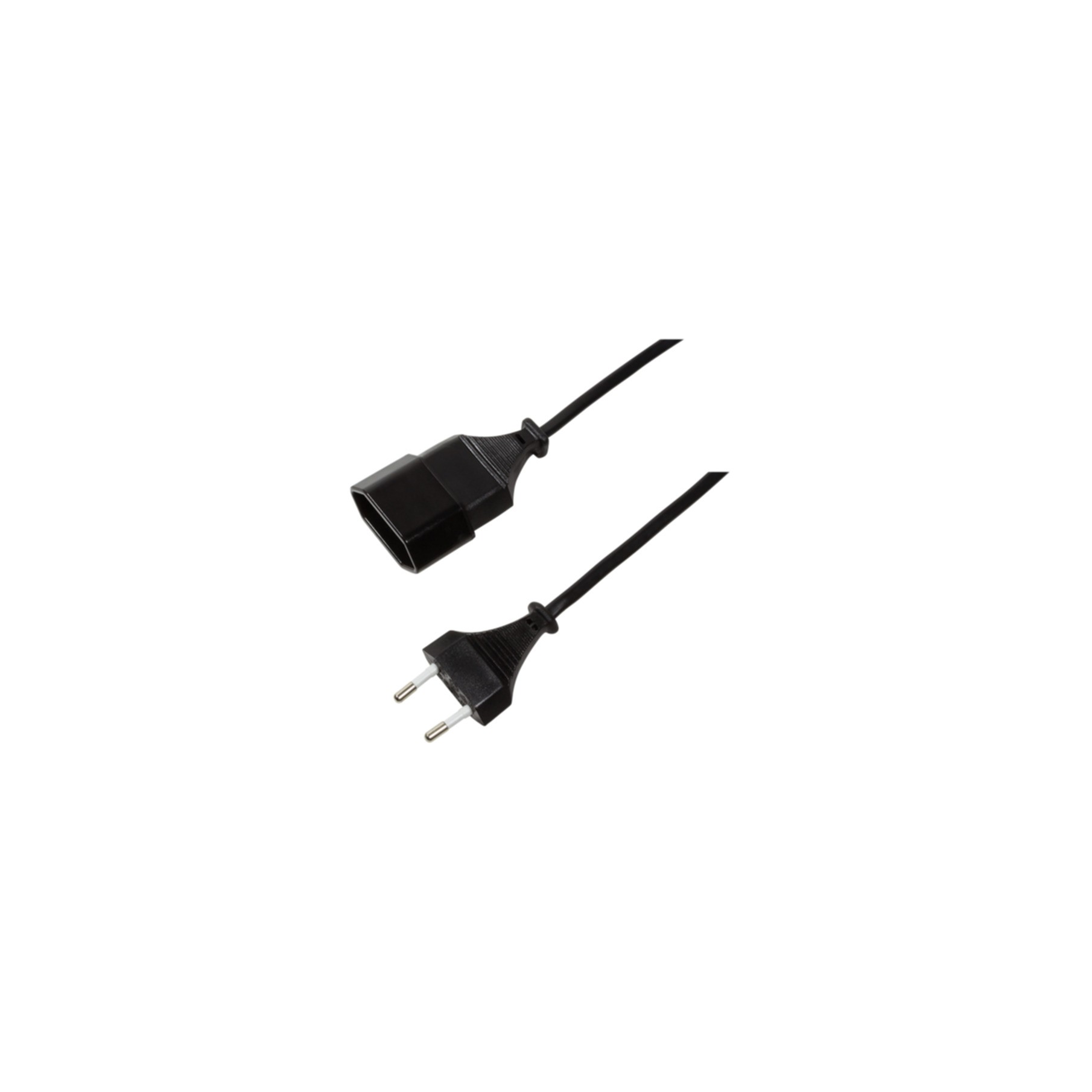 Kabel LogiLink Netzkabelverlängerung CEE7/16 schwarz 2m CP123 Kabel LogiLink Netzkabelverlängerung CEE7/16 schwarz 2m CP123