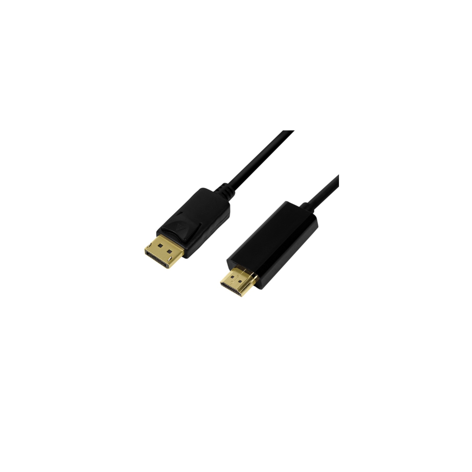 Kabel LogiLink DisplayPort DP/M - HDMI/M schwarz 2m CV0127 Kabel LogiLink DisplayPort DP/M - HDMI/M schwarz 2m CV0127