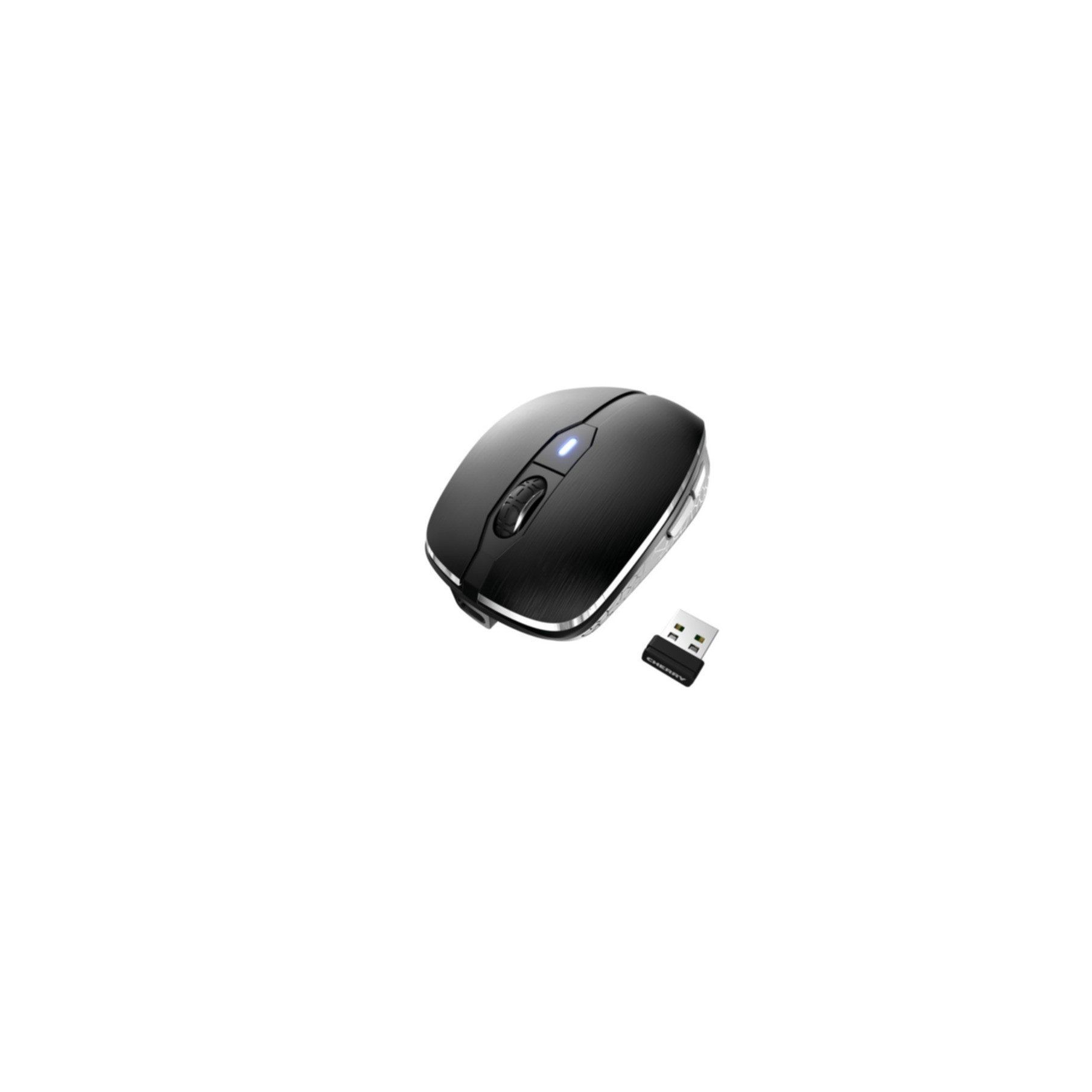 Mouse Cherry MW 8C Advanced - (JW-8100) - ergonomisch - optisch - 6 Tasten - kabellos - 2.4 GHz, Bluetooth 4.0 - kabelloser Empfänger (USB) Mouse Cherry MW 8C Advanced - (JW-8100) - ergonomisch - optisch - 6 Tasten - kabellos - 2.4 GHz, Bluetooth 4.0 - kabelloser Empfänger (USB)