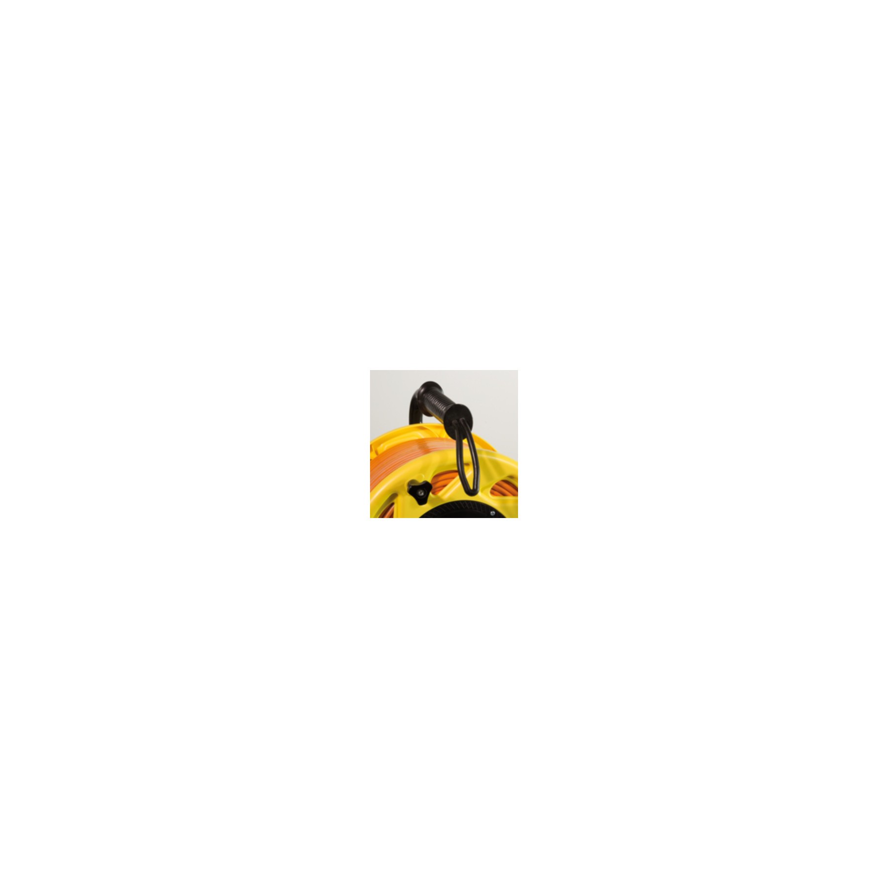 Kabel LogiLink Kabeltrommel Netzwerkkabel RJ-45 Cat.6A Orange 60m CQ3060S