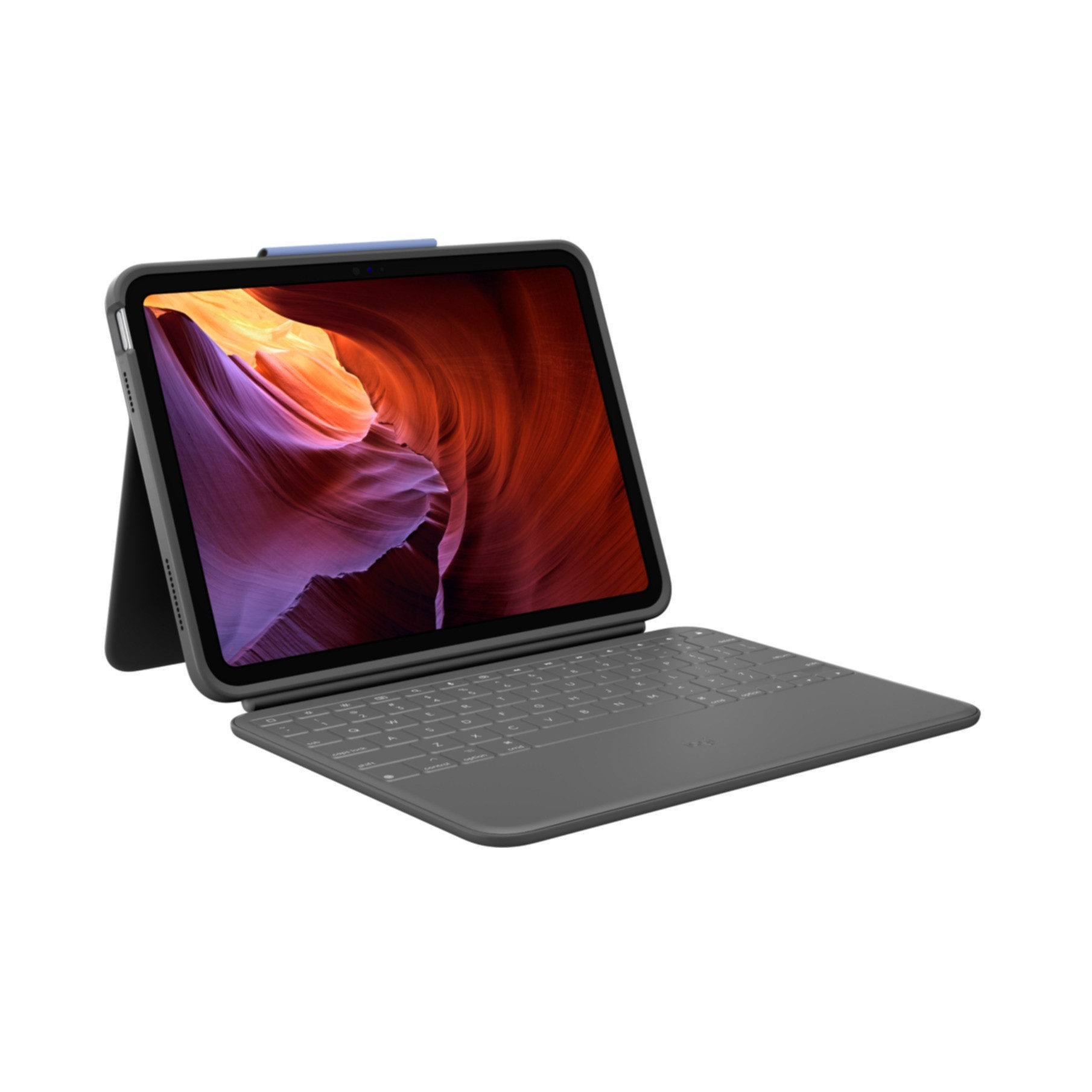 Keybord Logitech Rugged Folio Deutsch Apple iPad (10th gen) (920-011200)