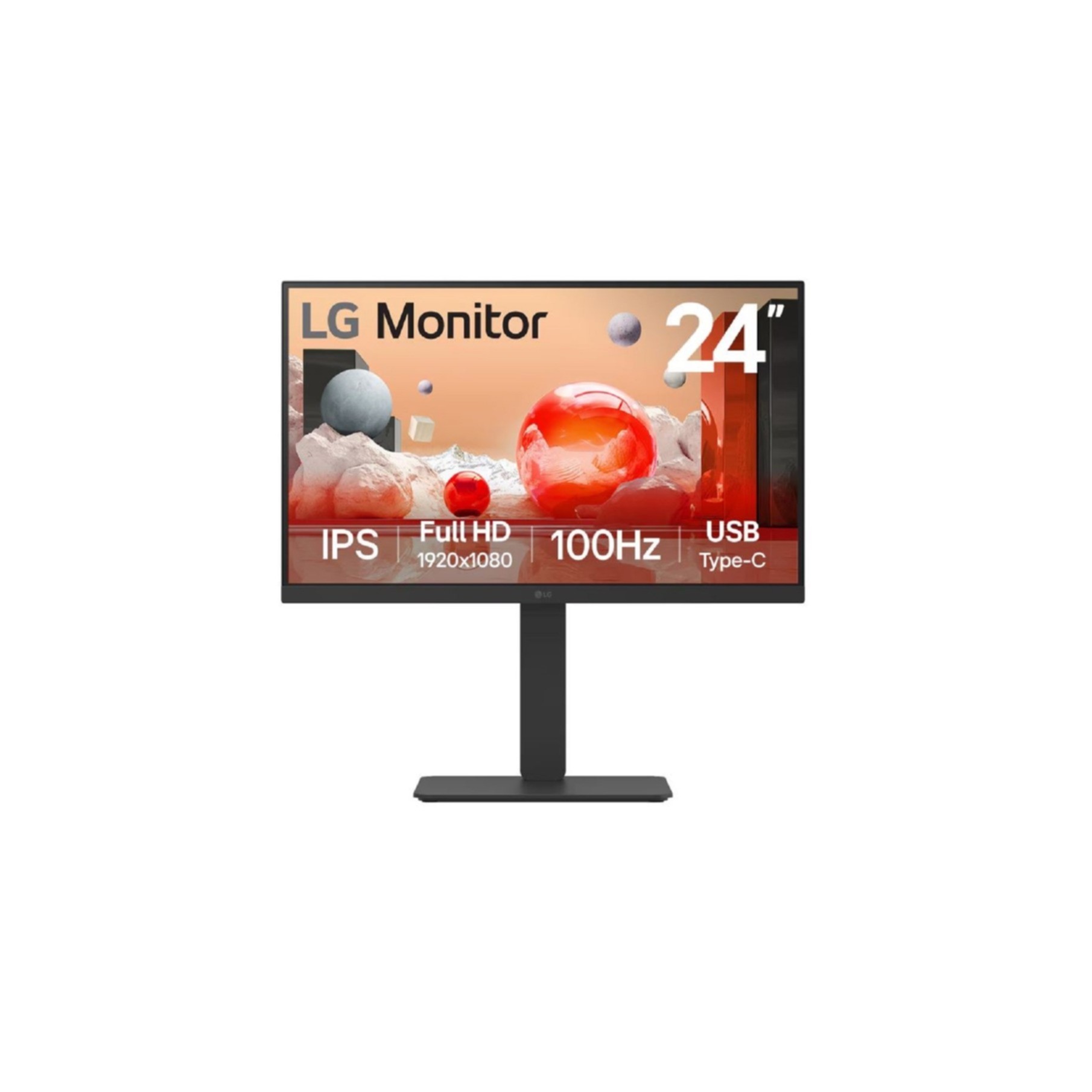 TFT LG 24BA750-B 61cm (24")HDMI,DisplayPort, USB-C,SP TFT LG 24BA750-B 61cm (24")HDMI,DisplayPort, USB-C,SP