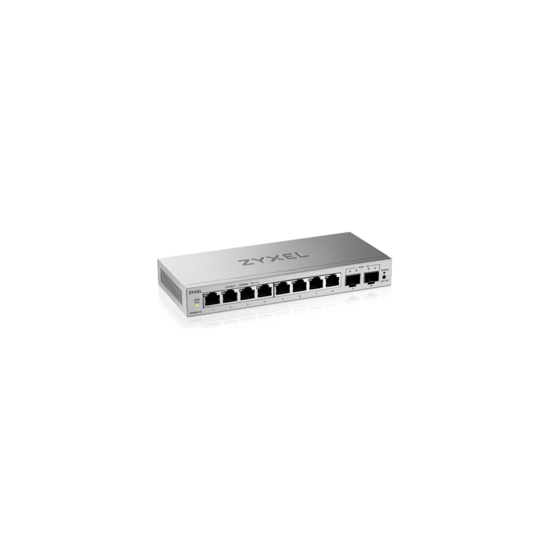 ZyXEL Switch 8-Port 10/100/1000 GS1200-10V3-EU0101F ZyXEL Switch 8-Port 10/100/1000 GS1200-10V3-EU0101F