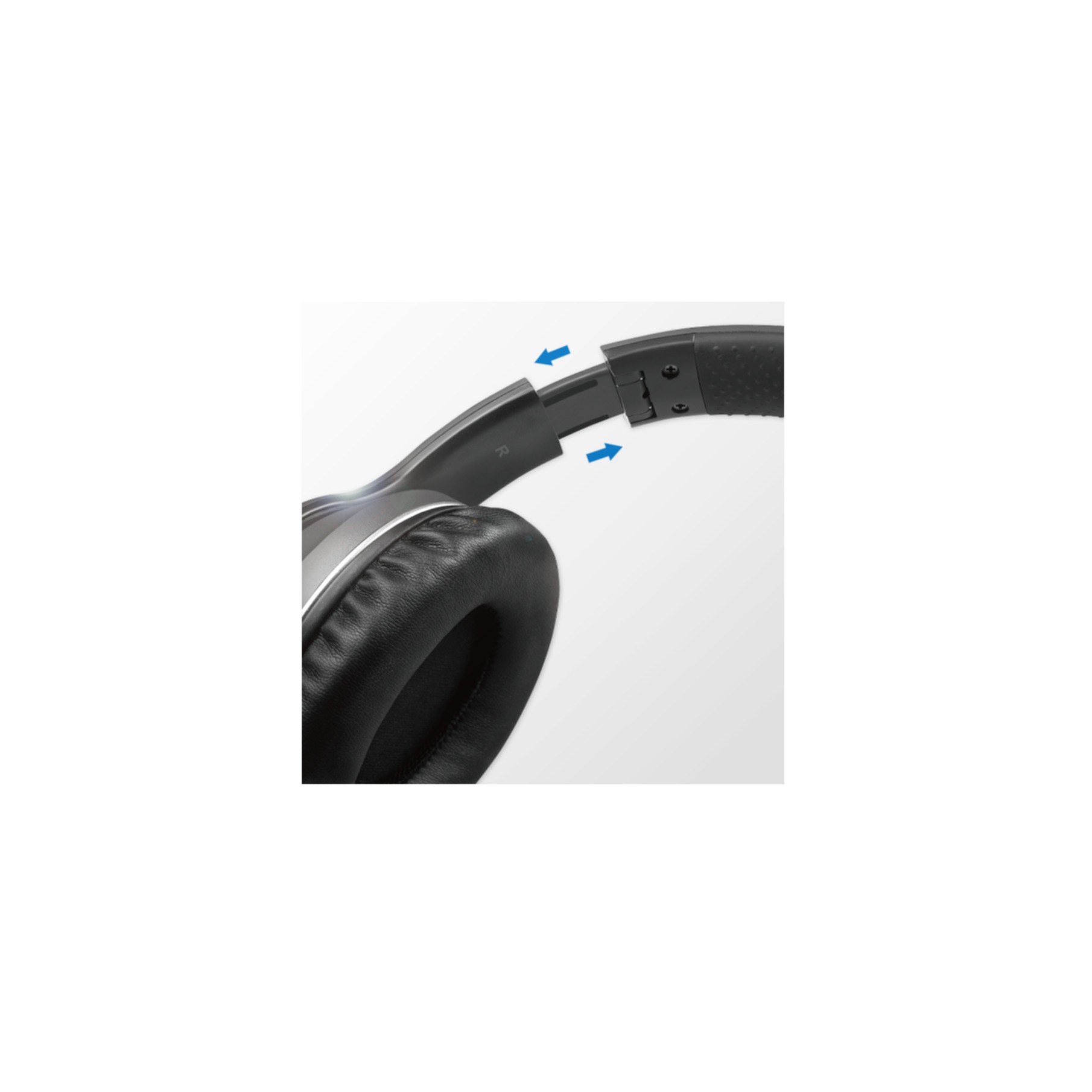 LogiLink Headset Ohrumschließend black wireless (BT0053)