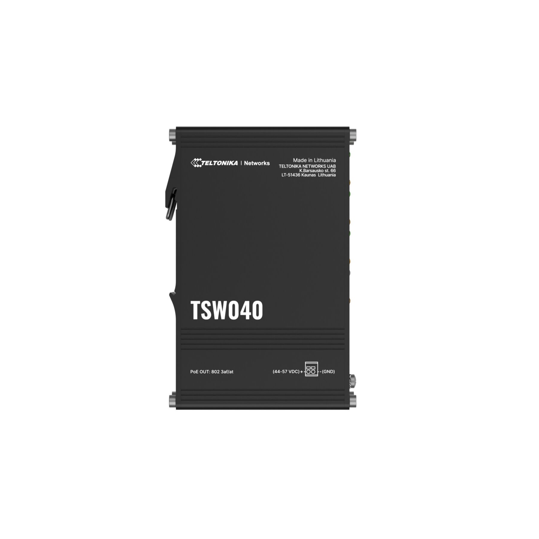 Teltonika TSW040 Unmanaged 8-Port PoE+-Switch 8x100 Mbps, PoE Teltonika TSW040 Unmanaged 8-Port PoE+-Switch 8x100 Mbps, PoE