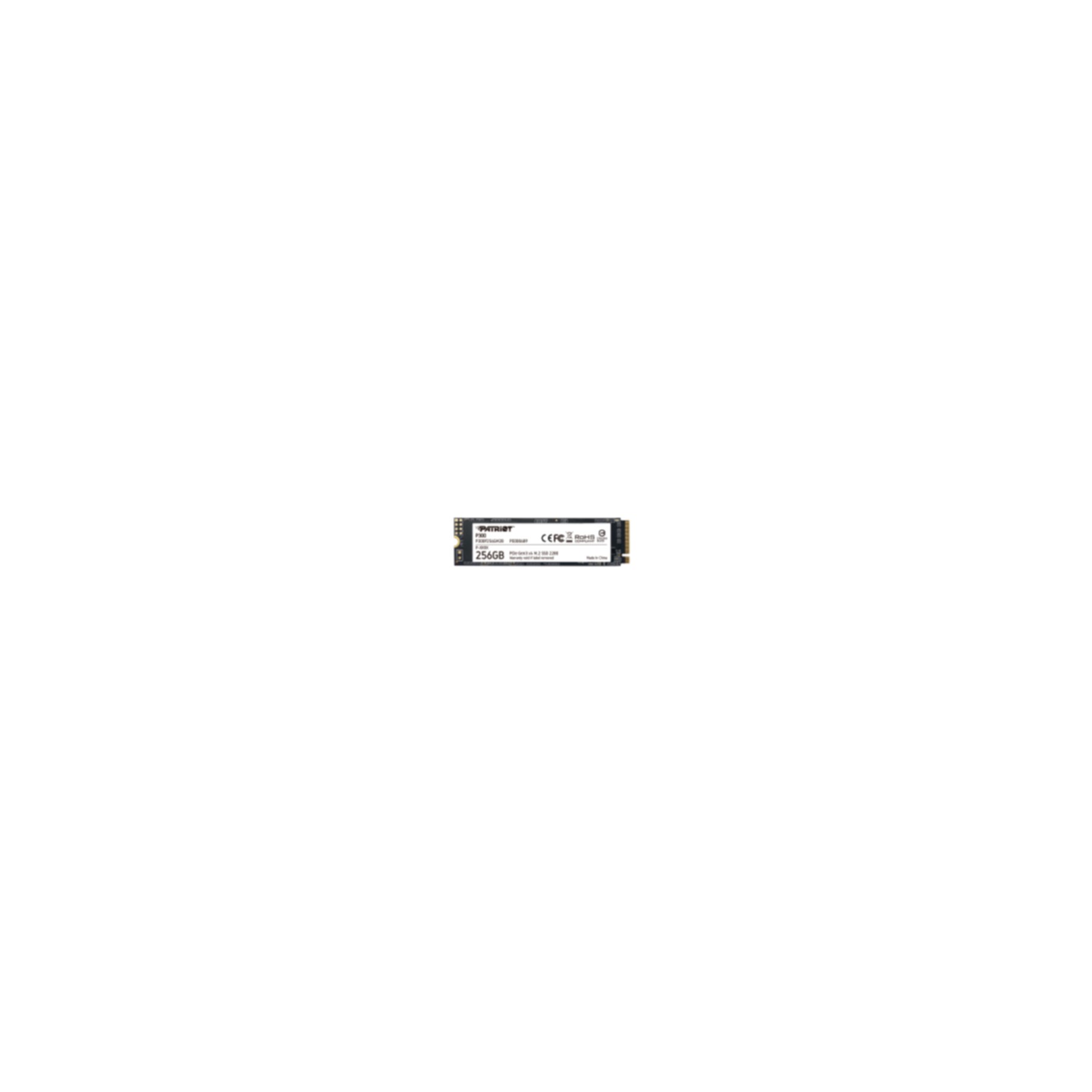SSD Patriot P300 256GB M.2 PCIe 3.0 P300P256GM28 NVME SSD Patriot P300 256GB M.2 PCIe 3.0 P300P256GM28 NVME