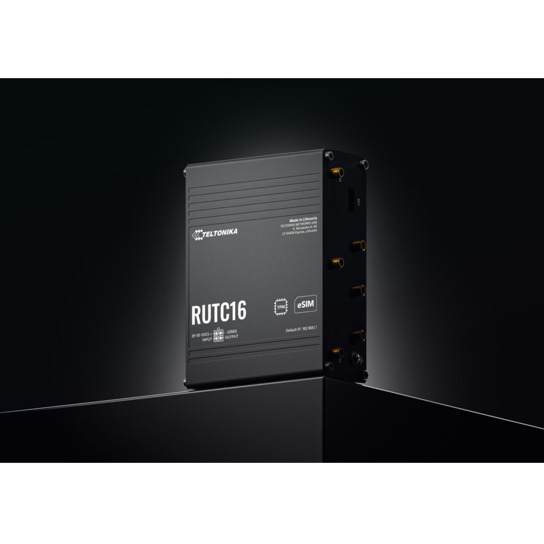 Teltonika RUTC160 Industrieller 4G LTE-Mobilfunkrouter Teltonika RUTC160 Industrieller 4G LTE-Mobilfunkrouter