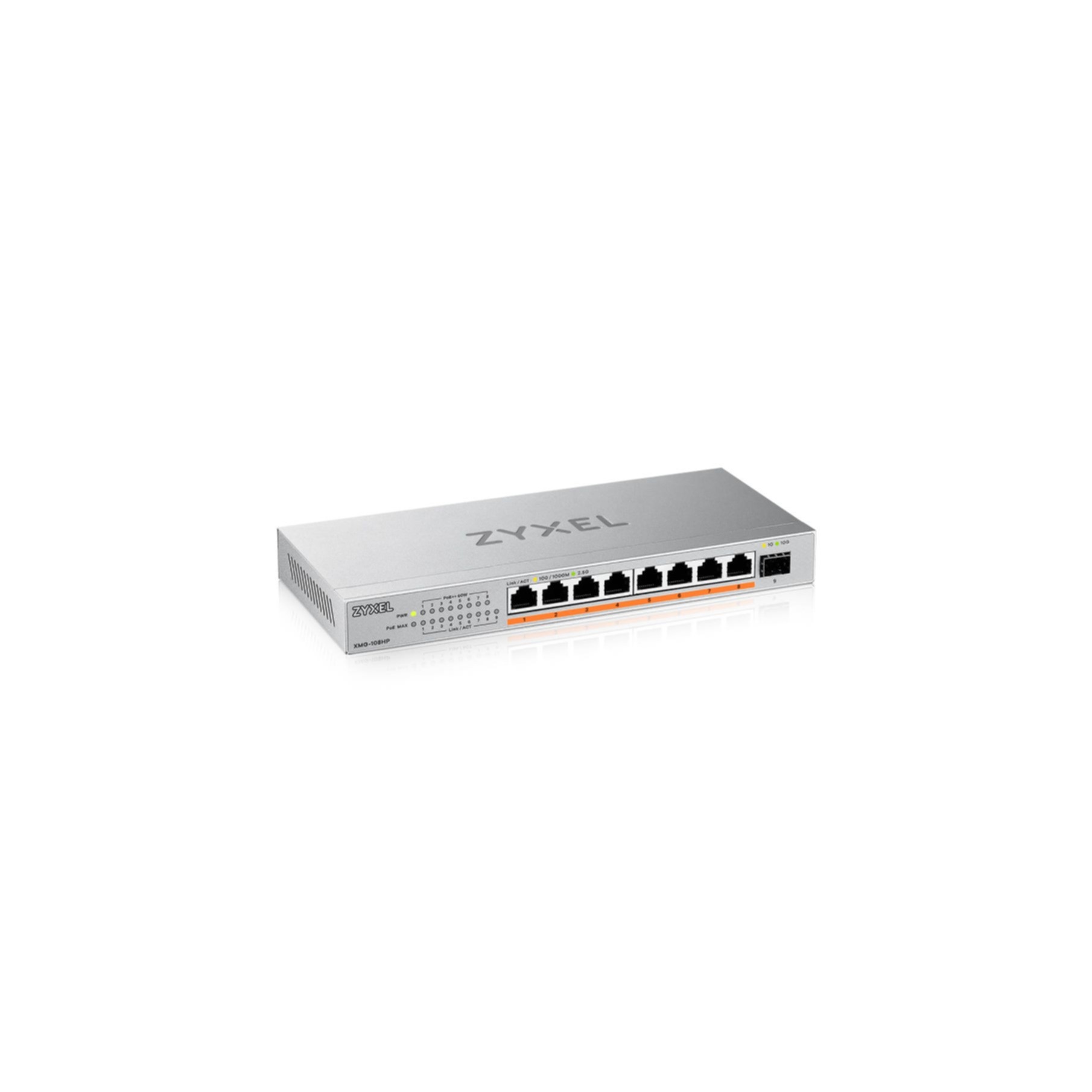 Zyxel Switch 8-port 10/100/100 XMG-108HP-EU0101F Zyxel Switch 8-port 10/100/100 XMG-108HP-EU0101F