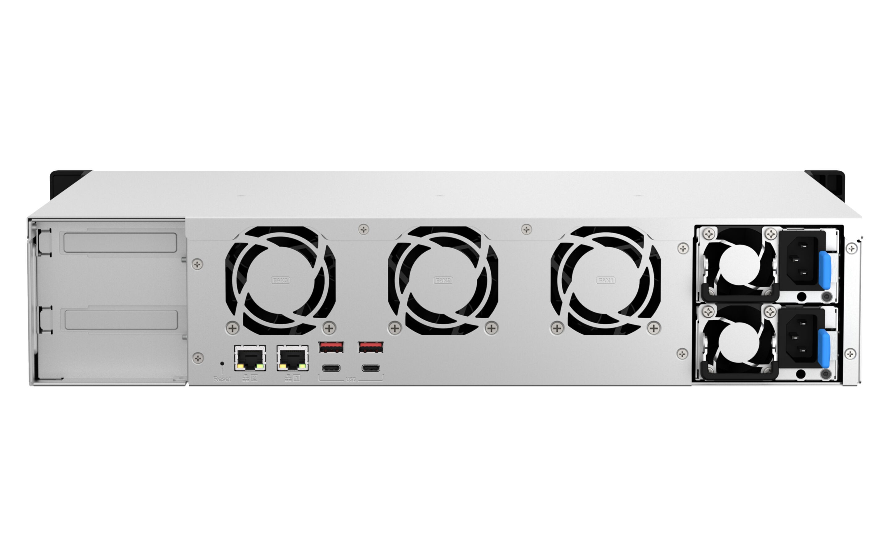 NAS Server QNAP TS-873AeU-RP NAS-Rack Schwarz
