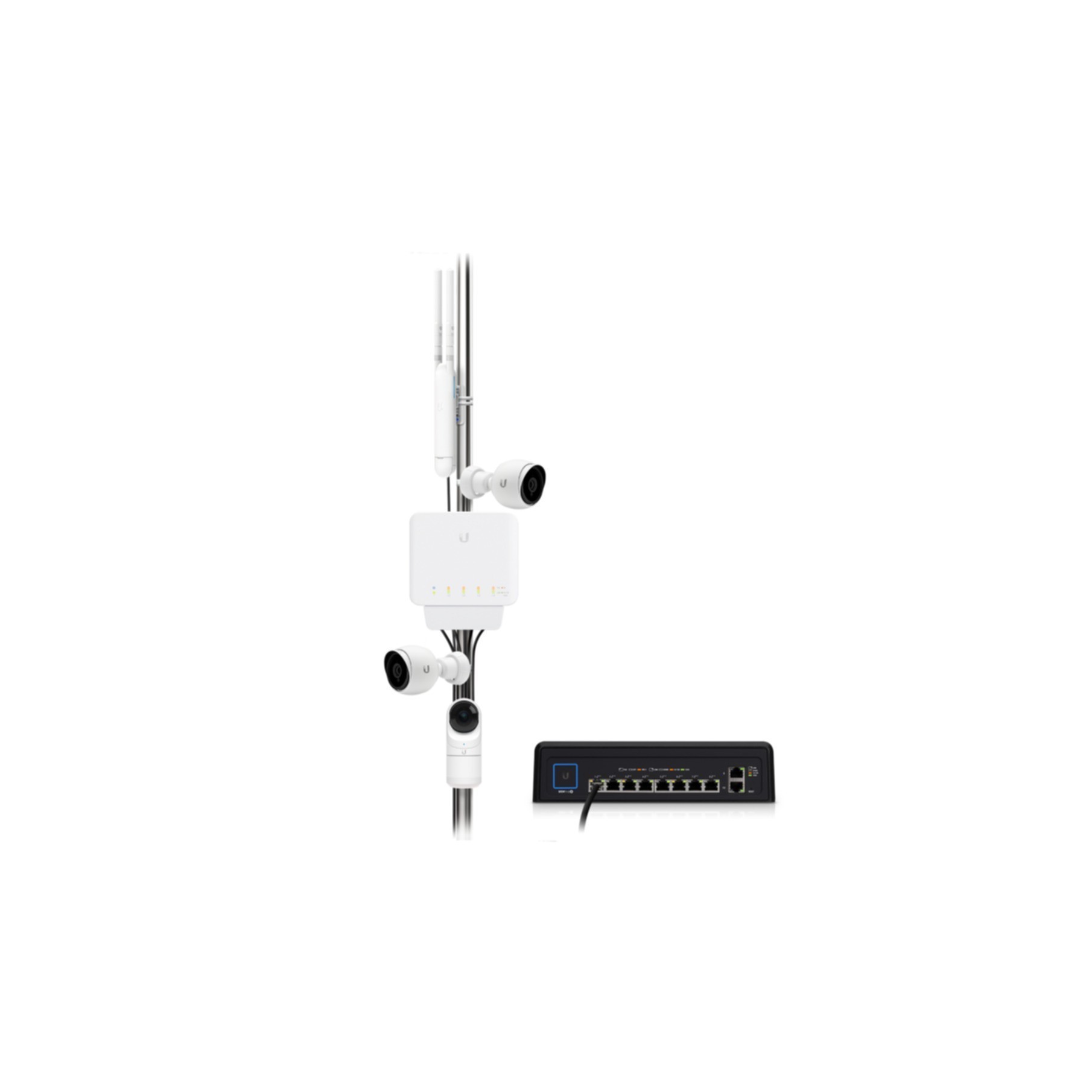 UbiQuiti UniFi Switch 4-port 10/100/1000 USW-Flex