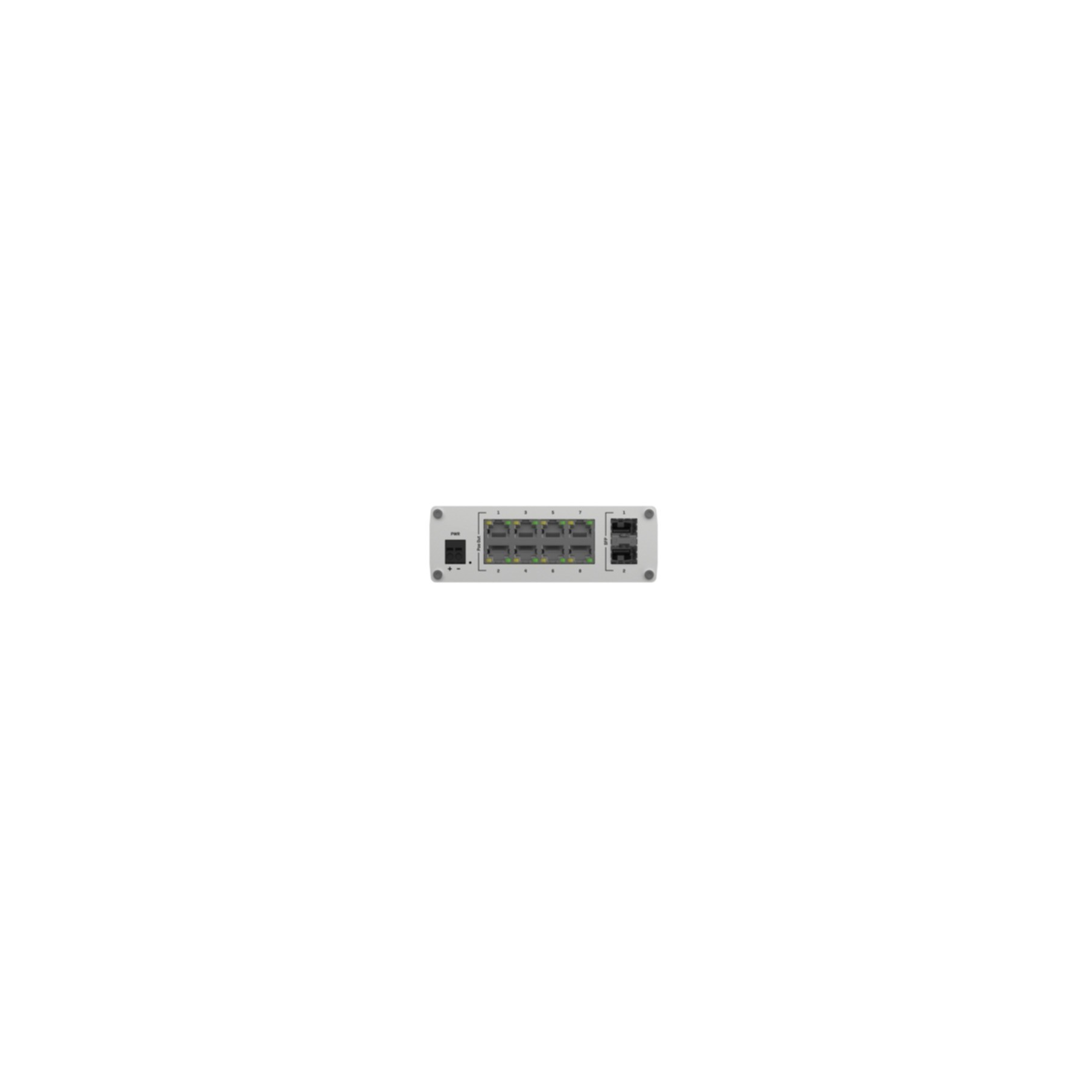 Teltonika TSW200 8-port Switch 8x10/100/1000 + 2xGigabit SFP Teltonika TSW200 8-port Switch 8x10/100/1000 + 2xGigabit SFP