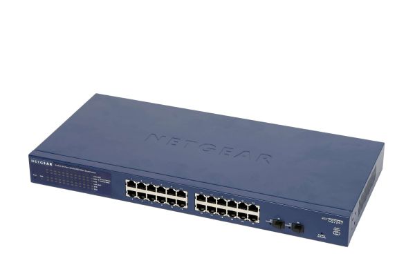 NETGEAR Switch Desktop Pro Safe 24-port 10/100/1000 GS724T-400EUS